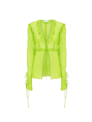 Kaia Blouse in Green
