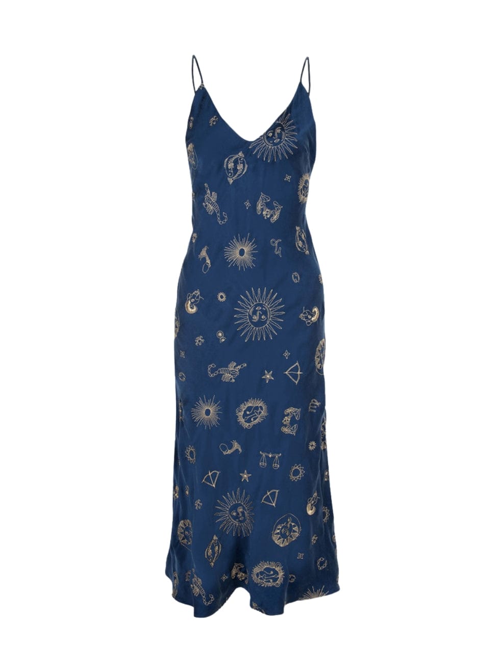 Zodiac Dress in Blue Bipty