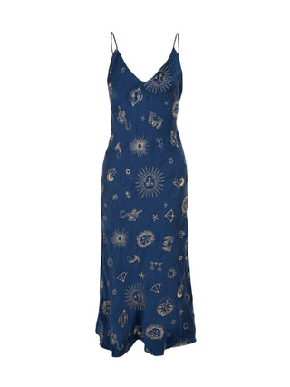 Zodiac Dress in Blue