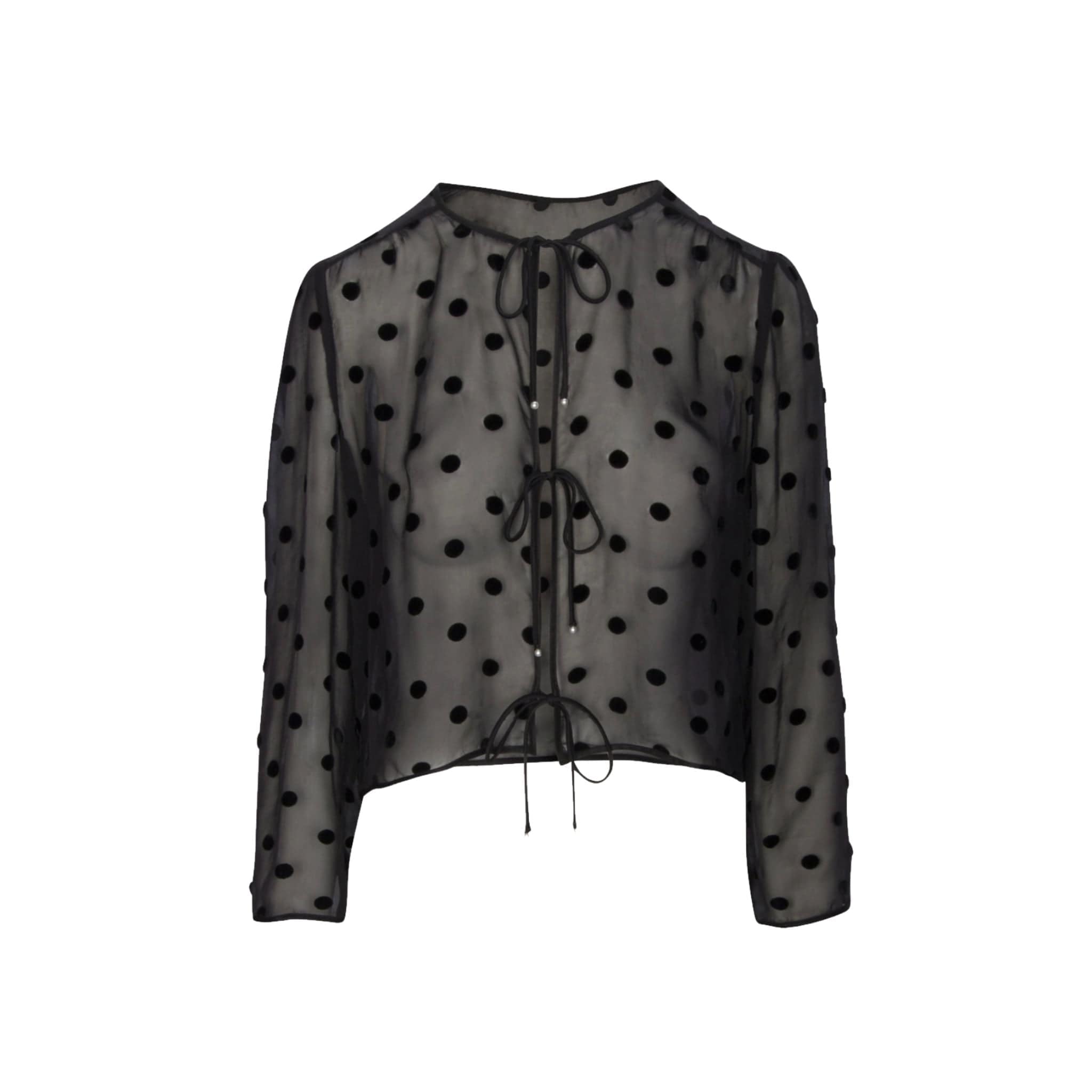 The Poppy in Devoré Super Dot