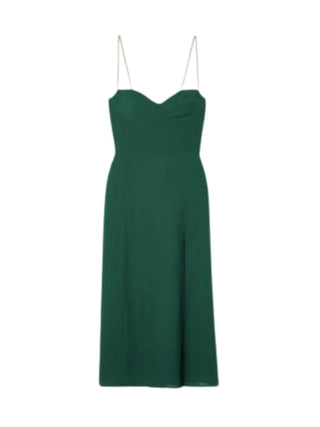 Reformation Juilette Dress in Emerald