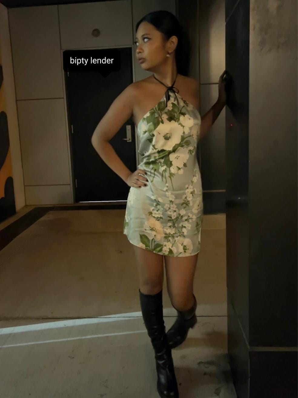 Poppie silk dress