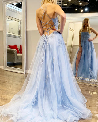 Alisha Gown in Light Blue