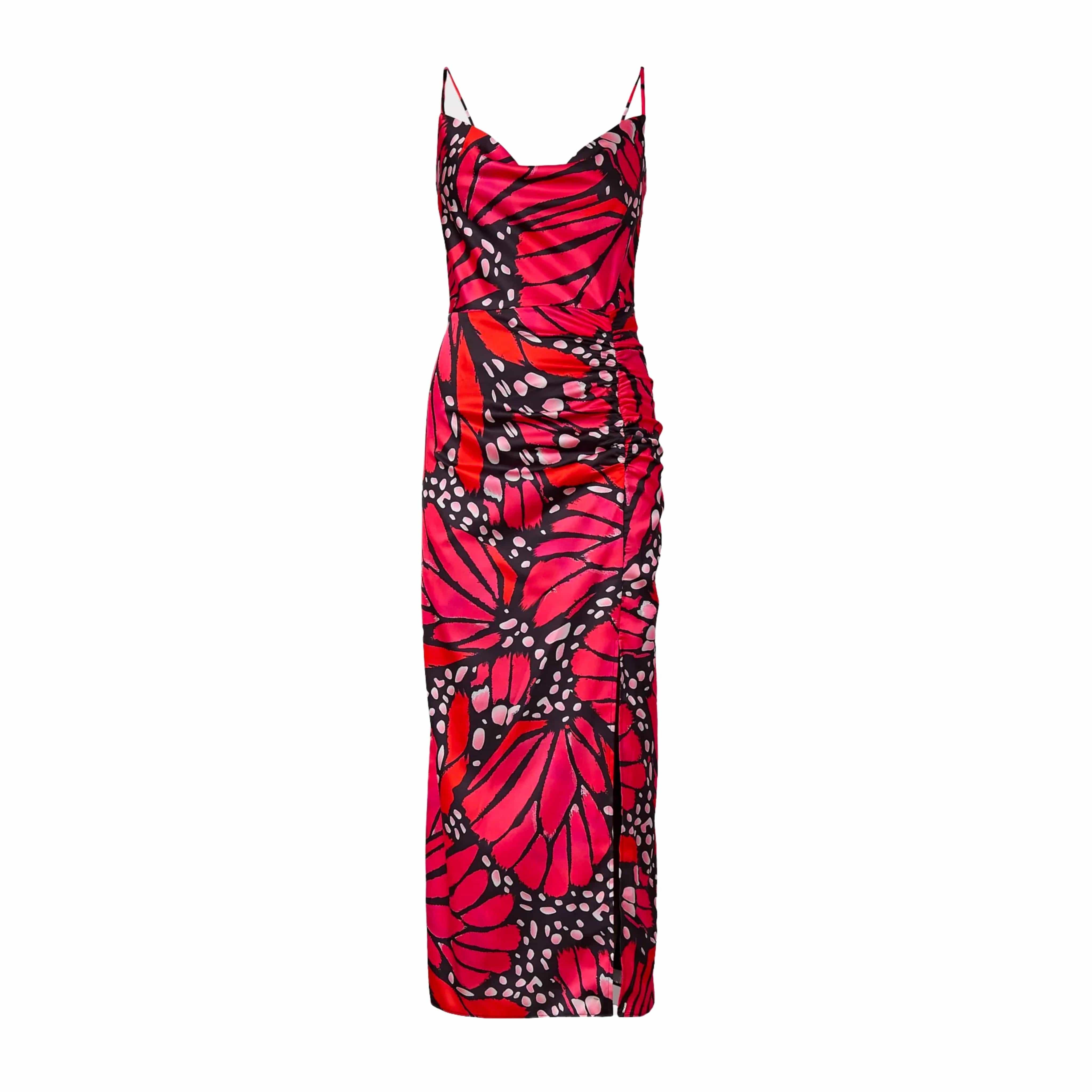 Lilliana Graphic Butterfly Dress