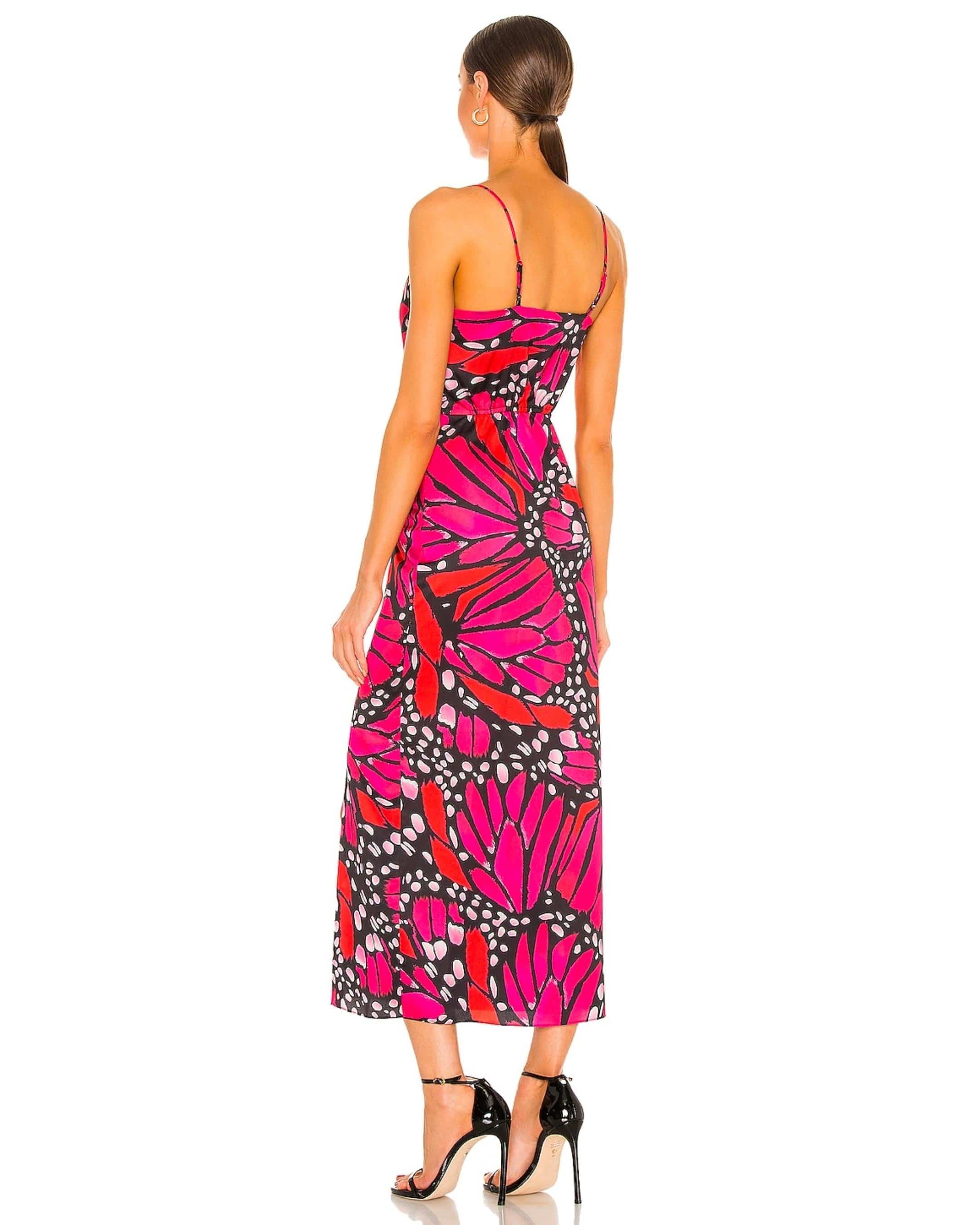 Lilliana Graphic Butterfly Dress