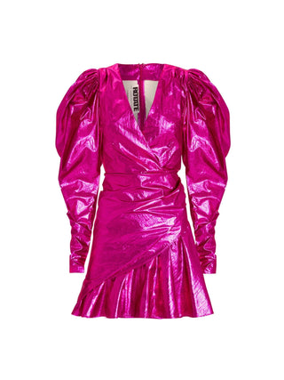 Rotate no. 24 Metallic Pink Dress