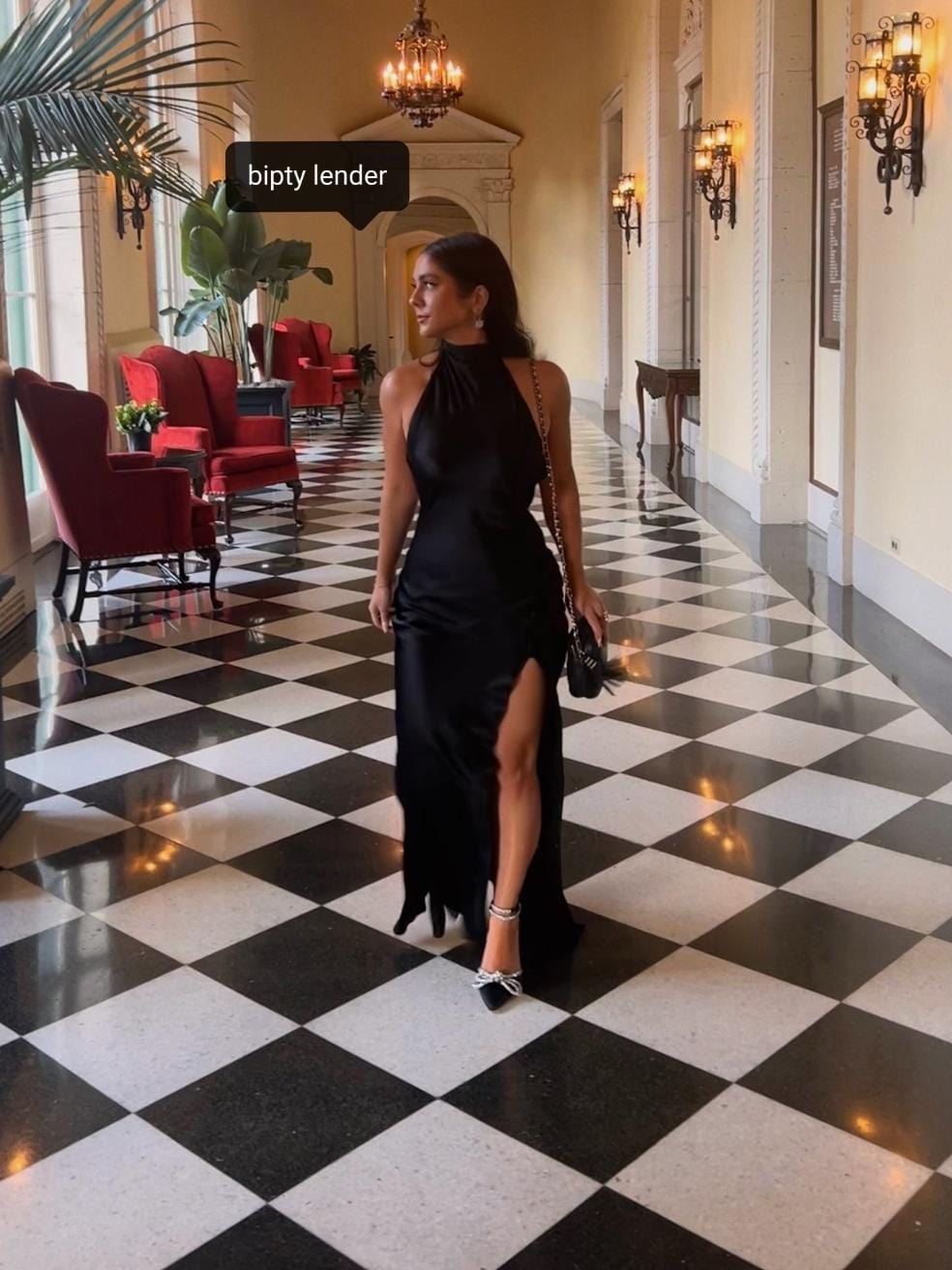 Penelope Gown in Black