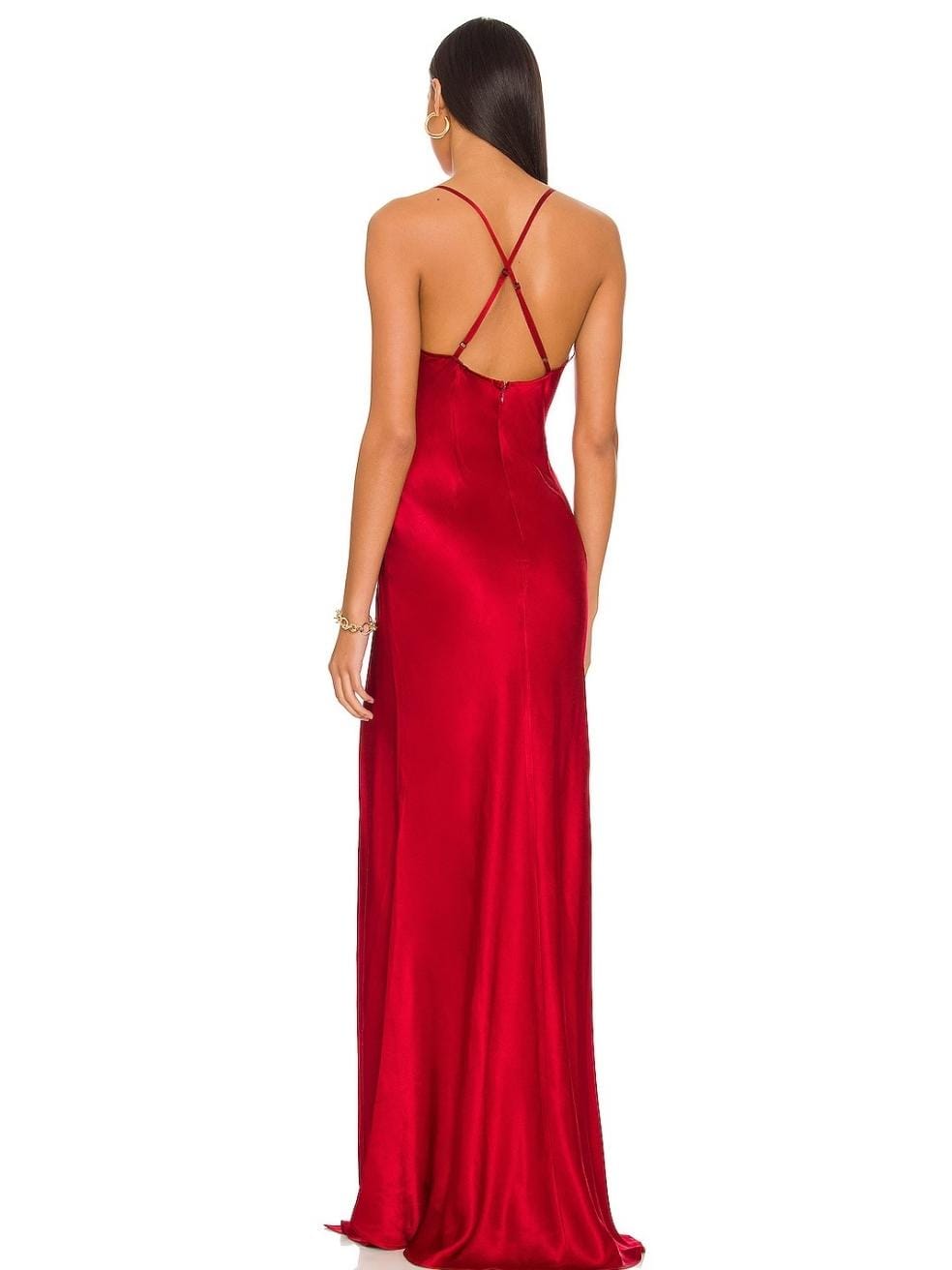 x REVOLVE Gabrielle Maxi Dress in Red