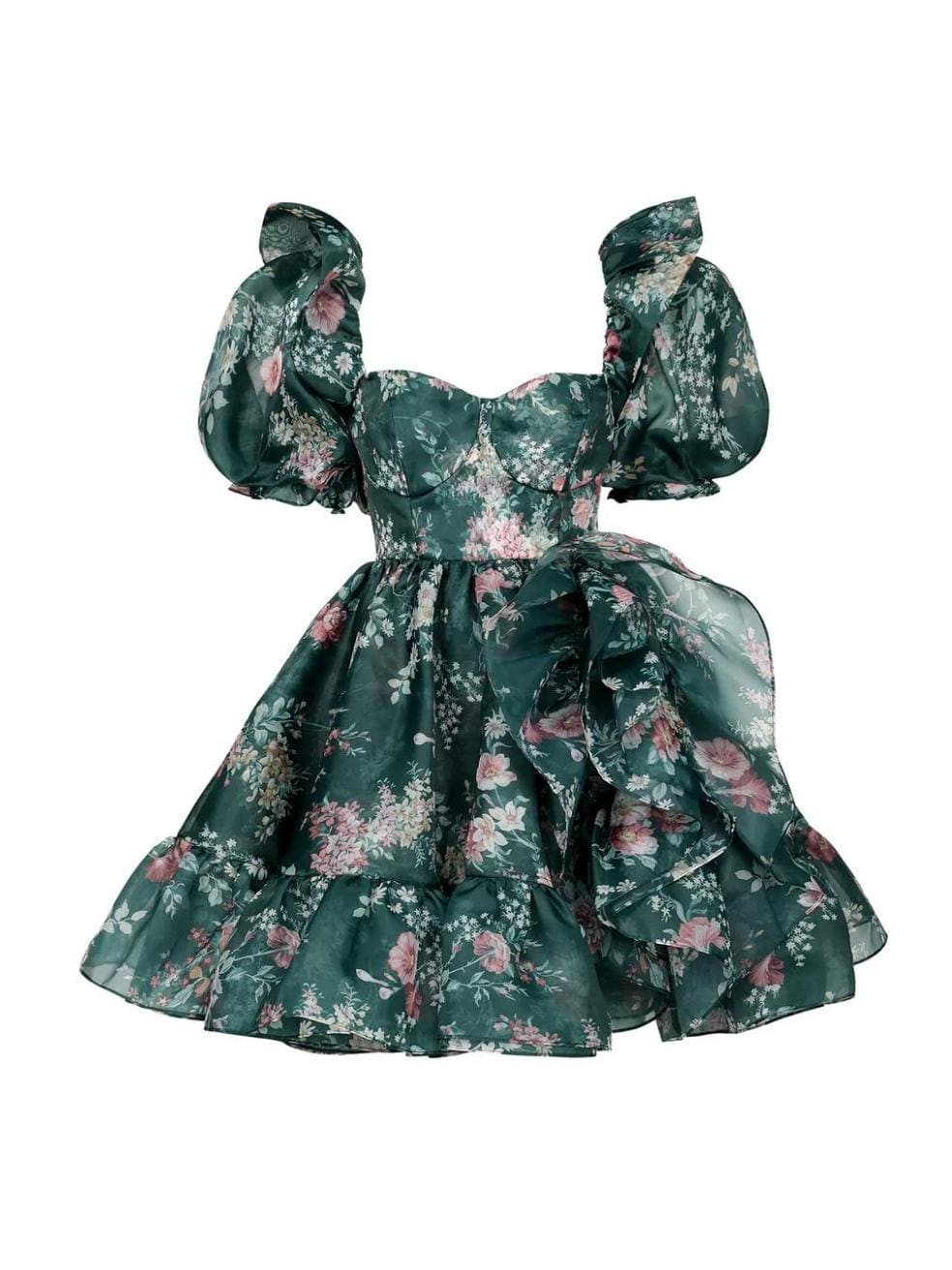 Bebe green clearance dress