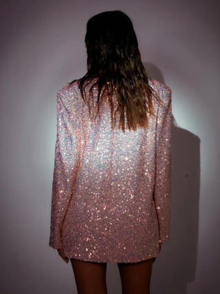 Sarah Sequin Blazer Dress