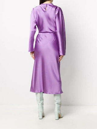 Damai Midi Dress in Lilac