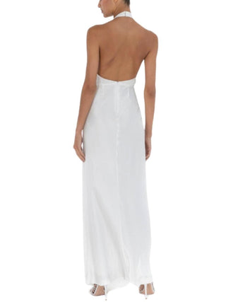 Grayson Gown in Blanc