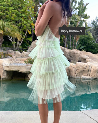 Kai Dress in Pistachio