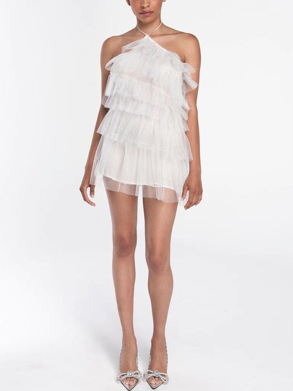 The Lou dress in Blanc