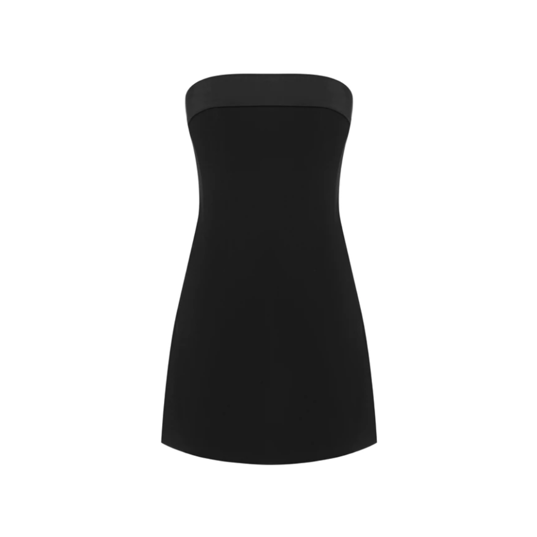 Chloe Corset Dress in Black
