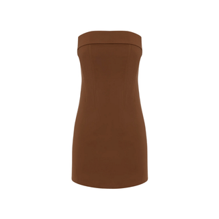 Chloe Corset Dress Chocolate